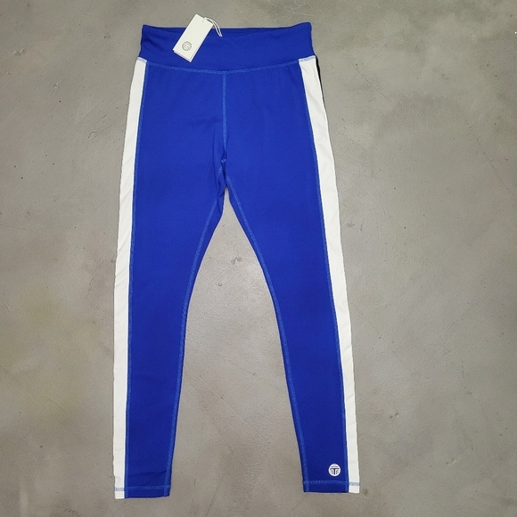 [NWT] TORY SPORT COLOR-BLOCK SIDE STRIPE LEGGINS SIZE S - Picture 2 of 11